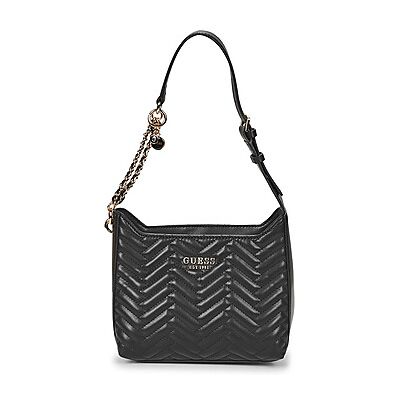 Sac a main Guess ANNING SHOULDER BAG Noir Unique femmes - Publicité Sac a main Guess ANNING SHOULDER BAG Noir Unique femmes - Publicité