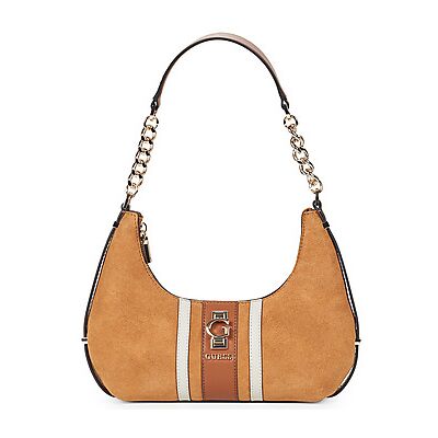 Sac a main Guess ERENIA TOP ZIP SHOULDER BAG Marron Unique femmes - Publicité Sac a main Guess ERENIA TOP ZIP SHOULDER BAG Marron Unique femmes - Publicité