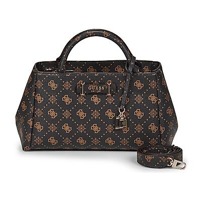 Sac à main Guess CARRIE LOGO GRLFRND SATCHEL Marron Unique femmes - Publicité Sac à main Guess CARRIE LOGO GRLFRND SATCHEL Marron Unique femmes - Publicité