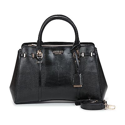 Sac à main Guess LEONA MULTI COMP SATCHEL Noir Unique femmes - Publicité Sac à main Guess LEONA MULTI COMP SATCHEL Noir Unique femmes - Publicité