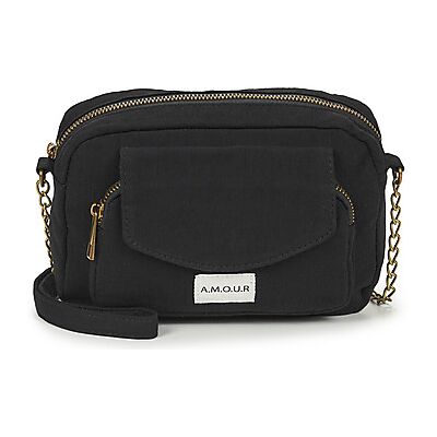 Sac Bandouliere Pieces PCJOLINE QUOTE CROSS BODY Noir Unique femmes - Publicité Sac Bandouliere Pieces PCJOLINE QUOTE CROSS BODY Noir Unique femmes - Publicité