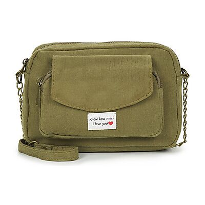 Sac Bandouliere Pieces PCBROOKE CROSS BODY Kaki Unique femmes - Publicité Sac Bandouliere Pieces PCBROOKE CROSS BODY Kaki Unique femmes - Publicité