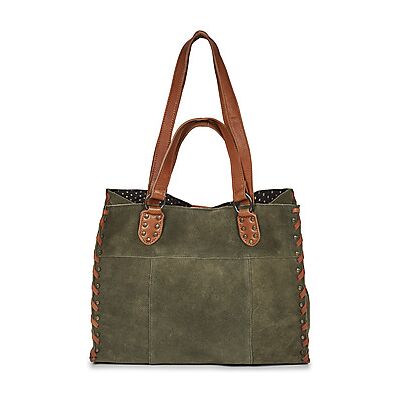 Cabas Pieces PCSALLI SUEDE SHOPPER Kaki Unique femmes - Publicité Cabas Pieces PCSALLI SUEDE SHOPPER Kaki Unique femmes - Publicité