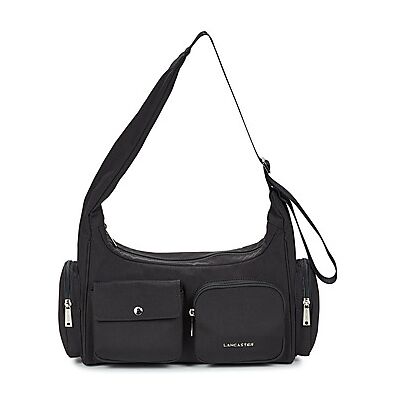 Sac a main LANCASTER BASIC POCKET 92 Noir Unique femmes - Publicité Sac a main LANCASTER BASIC POCKET 92 Noir Unique femmes - Publicité