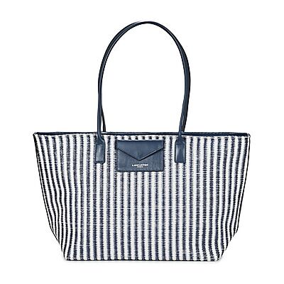 Cabas LANCASTER KBA MARINIERE OSIER 79 Bleu Unique femmes - Publicité Cabas LANCASTER KBA MARINIERE OSIER 79 Bleu Unique femmes - Publicité