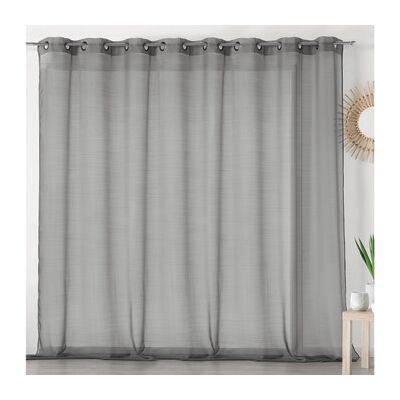 Linder ETAMINE GIVREE Tende Grise - Sheer Curtains - Publicité Linder ETAMINE GIVREE Tende Grise - Sheer Curtains - Publicité