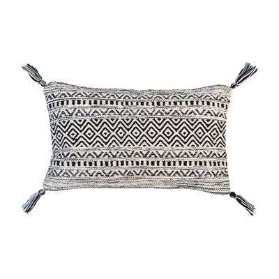 Coussin Atelier du Linge BOBO Noir - Coussin - Publicité Coussin Atelier du Linge BOBO Noir - Coussin - Publicité