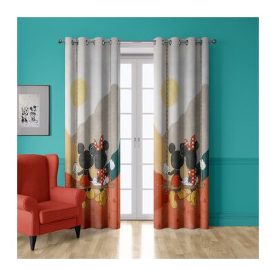 Rideaux Disney Mickey - Multicolore 140x250 cm - Publicité Rideaux Disney Mickey - Multicolore 140x250 cm - Publicité