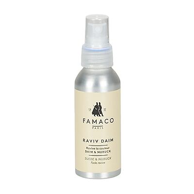 Accessoires chaussures Famaco FLACON SPRAY "RAVIV DAIM" 100 ML Blanc Unique hommes - Publicité Accessoires chaussures Famaco FLACON SPRAY "RAVIV DAIM" 100 ML Blanc Unique hommes - Publicité