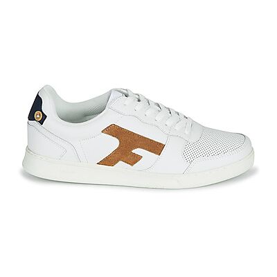 Baskets basses Faguo HAZEL LEATHER Blanc 40,41 hommes - Publicité Baskets basses Faguo HAZEL LEATHER Blanc 40,41 hommes - Publicité