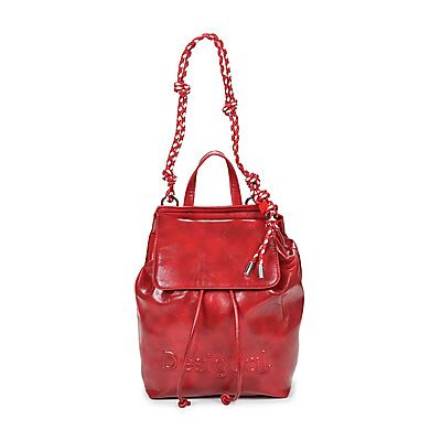 Sac a dos Desigual BACKPACK HALF LOGO LUENA Rouge Unique femmes - Publicité Sac a dos Desigual BACKPACK HALF LOGO LUENA Rouge Unique femmes - Publicité