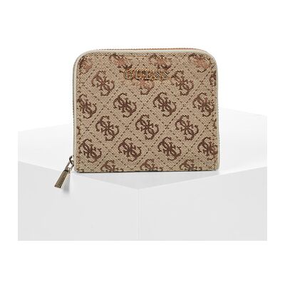 Portefeuille Guess JESSA SLG SMALL ZIP AROUND Beige Unique femmes - Publicité Portefeuille Guess JESSA SLG SMALL ZIP AROUND Beige Unique femmes - Publicité