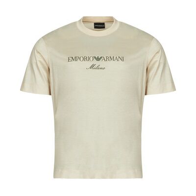 Giorgio Armani T-shirt Emporio Armani T-SHIRT EM001033 Beige EU S hommes - Publicité Giorgio Armani T-shirt Emporio Armani T-SHIRT EM001033 Beige EU S hommes - Publicité