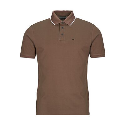 Giorgio Armani Polo Emporio Armani POLO SHIRT EM000858 Marron EU M,EU L hommes - Publicité Giorgio Armani Polo Emporio Armani POLO SHIRT EM000858 Marron EU M,EU L hommes - Publicité