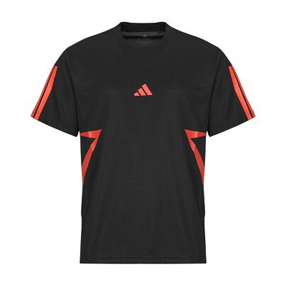 T-shirt Adidas Sportif Noir Rubis Rouge - T-Shirt - Publicité T-shirt Adidas Sportif Noir Rubis Rouge - T-Shirt - Publicité