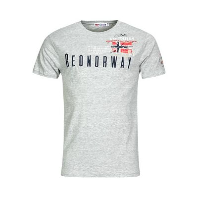T-shirt Geographical Norway JASON Gris EU S hommes - Publicité T-shirt Geographical Norway JASON Gris EU S hommes - Publicité