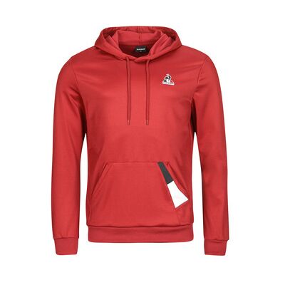 Sweatshirts à capuche Le Coq Sportif TRI SP HOODY N°1 M Rouge EU S,EU M,EU L,EU XL hommes - Publicité Sweatshirts à capuche Le Coq Sportif TRI SP HOODY N°1 M Rouge EU S,EU M,EU L,EU XL hommes - Publicité