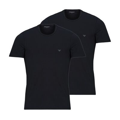 Giorgio Armani T-shirt Emporio Armani 2-PACK CREW NECK T-SHIRT AF14132 Noir EU M,EU XL hommes - Publicité Giorgio Armani T-shirt Emporio Armani 2-PACK CREW NECK T-SHIRT AF14132 Noir EU M,EU XL hommes - Publicité