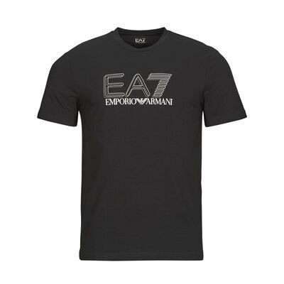 Giorgio Armani T-shirt Emporio Armani EA7 TRAIN VISIBILITY M TEE Noir EU M,EU L hommes - Publicité Giorgio Armani T-shirt Emporio Armani EA7 TRAIN VISIBILITY M TEE Noir EU M,EU L hommes - Publicité