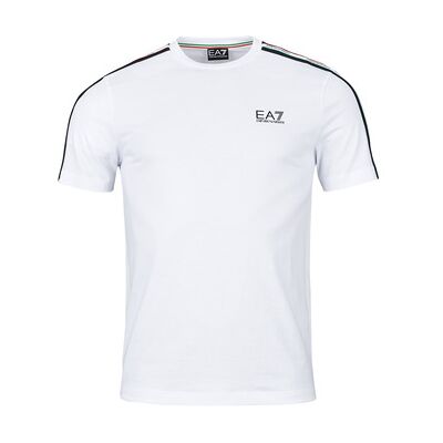 Giorgio Armani T-shirt Emporio Armani EA7 ITALIAN SPIRIT TEE SS Blanc EU M,EU L,EU XL hommes - Publicité Giorgio Armani T-shirt Emporio Armani EA7 ITALIAN SPIRIT TEE SS Blanc EU M,EU L,EU XL hommes - Publicité