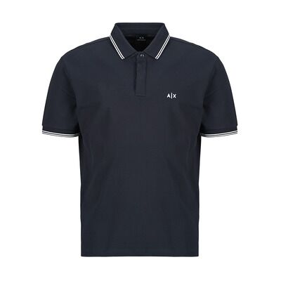 Giorgio Armani Polo Armani Exchange XM001287 Marine EU XXL,EU S,EU M,EU L,EU XL hommes - Publicité Giorgio Armani Polo Armani Exchange XM001287 Marine EU XXL,EU S,EU M,EU L,EU XL hommes - Publicité