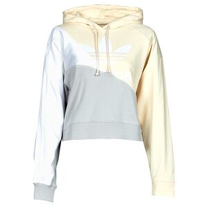 adidas Sweat à Capuche Split Trefoil - Blanc - Publicité adidas Sweat à Capuche Split Trefoil - Blanc - Publicité
