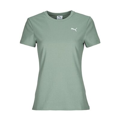 T-shirt Puma ESS ELEVATED RIB TEE Vert US XS femmes - Publicité T-shirt Puma ESS ELEVATED RIB TEE Vert US XS femmes - Publicité