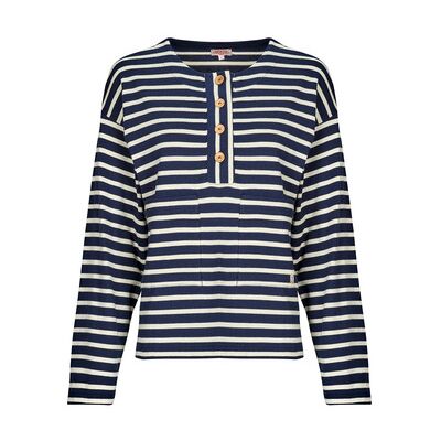 Blouses Armor Lux MARNIERE TUNISIENNE HERITAGE Marine EU M,FR 42 femmes - Publicité Blouses Armor Lux MARNIERE TUNISIENNE HERITAGE Marine EU M,FR 42 femmes - Publicité