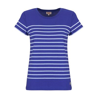 T-shirt Armor Lux MARINIERE MC Bleu EU L,EU M,EU S,EU XS femmes - Publicité T-shirt Armor Lux MARINIERE MC Bleu EU L,EU M,EU S,EU XS femmes - Publicité