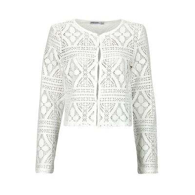 Gilet Pieces PCBONNIE LS CARDIGAN Blanc EU S,EU XL,EU XS femmes - Publicité Gilet Pieces PCBONNIE LS CARDIGAN Blanc EU S,EU XL,EU XS femmes - Publicité