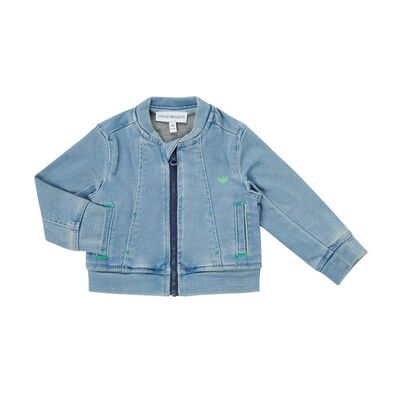 Giorgio Armani Veste enfant Emporio Armani Alfred Bleu 6 mois,12 mois,18 mois,24 mois,36 mois garcons - Publicité Giorgio Armani Veste enfant Emporio Armani Alfred Bleu 6 mois,12 mois,18 mois,24 mois,36 mois garcons - Publicité