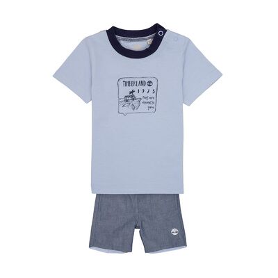 Ensembles enfant Timberland AXEL Bleu 3 mois,6 mois,9 mois garcons - Publicité Ensembles enfant Timberland AXEL Bleu 3 mois,6 mois,9 mois garcons - Publicité