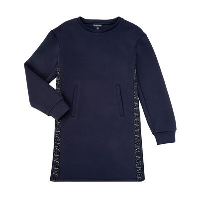 Giorgio Armani Robe enfant Emporio Armani 6H3A07-1JDSZ-0920 Bleu 4 ans,6 ans,8 ans,10 ans filles - Publicité Giorgio Armani Robe enfant Emporio Armani 6H3A07-1JDSZ-0920 Bleu 4 ans,6 ans,8 ans,10 ans filles - Publicité
