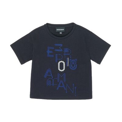 Giorgio Armani T-shirt enfant Emporio Armani 6H3T7R-2J4CZ-0926 Bleu 4 ans,5 ans,6 ans,7 ans,8 ans,10 ans,12 ans,14 ans filles - Publicité Giorgio Armani T-shirt enfant Emporio Armani 6H3T7R-2J4CZ-0926 Bleu 4 ans,5 ans,6 ans,7 ans,8 ans,10 ans,12 ans,14 ans filles - Publicité