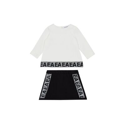 Giorgio Armani Ensembles enfant Emporio Armani 6HEV08-3J3PZ-0101 Blanc 12 mois,18 mois,24 mois filles - Publicité Giorgio Armani Ensembles enfant Emporio Armani 6HEV08-3J3PZ-0101 Blanc 12 mois,18 mois,24 mois filles - Publicité
