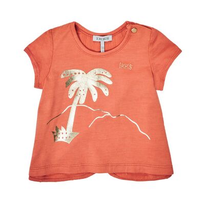 T-shirt enfant Ikks SILI Orange 6 mois,12 mois,18 mois,2 ans filles - Publicité T-shirt enfant Ikks SILI Orange 6 mois,12 mois,18 mois,2 ans filles - Publicité