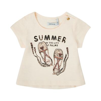 T-shirt enfant Ikks THELIA Blanc 6 mois,12 mois,18 mois,2 ans filles - Publicité T-shirt enfant Ikks THELIA Blanc 6 mois,12 mois,18 mois,2 ans filles - Publicité