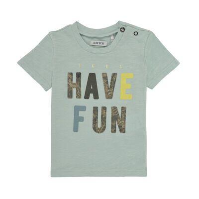 T-shirt enfant Ikks LEBRA Bleu 6 mois,12 mois,18 mois,2 ans garcons - Publicité T-shirt enfant Ikks LEBRA Bleu 6 mois,12 mois,18 mois,2 ans garcons - Publicité