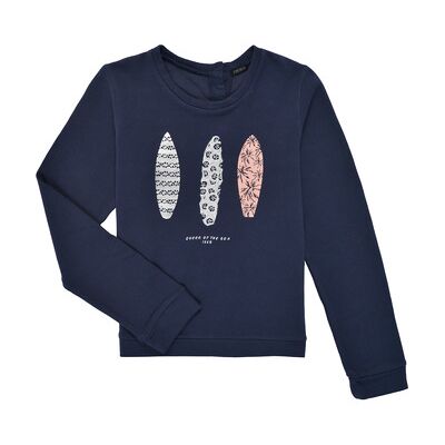 Sweatshirt enfant Ikks XS15012-48-C Bleu - Sweatshirt - Publicité Sweatshirt enfant Ikks XS15012-48-C Bleu - Sweatshirt - Publicité