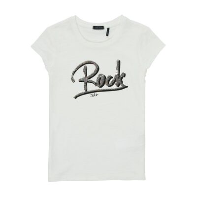 T-shirt enfant Ikks HOLMES Blanc 4 ans,5 ans,6 ans filles - Publicité T-shirt enfant Ikks HOLMES Blanc 4 ans,5 ans,6 ans filles - Publicité