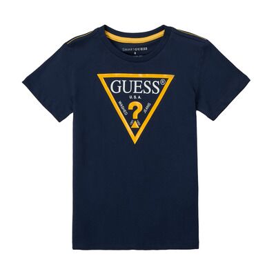 T-shirt enfant Guess THERONN Bleu 3 / 6 mois,6 / 9 mois,1 an,2 ans,2 ans garcons - Publicité T-shirt enfant Guess THERONN Bleu 3 / 6 mois,6 / 9 mois,1 an,2 ans,2 ans garcons - Publicité