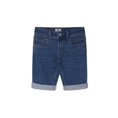 Short enfant Pepe jeans TRACKER SHORT Bleu 16 ans garcons - Publicité Short enfant Pepe jeans TRACKER SHORT Bleu 16 ans garcons - Publicité