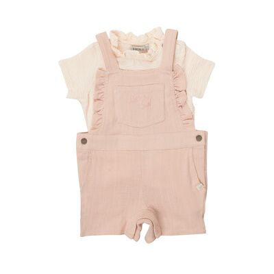 Combinaisons enfant Ikks ECHALASSA Rose 18 mois,3 ans filles - Publicité Combinaisons enfant Ikks ECHALASSA Rose 18 mois,3 ans filles - Publicité