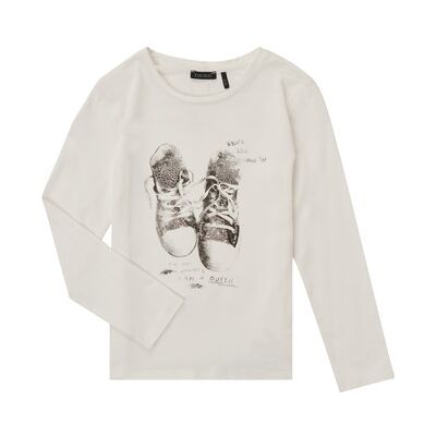 T-shirt enfant Ikks XV10102 Blanc 3 ans,4 ans,5 ans,6 ans,8 ans filles - Publicité T-shirt enfant Ikks XV10102 Blanc 3 ans,4 ans,5 ans,6 ans,8 ans filles - Publicité