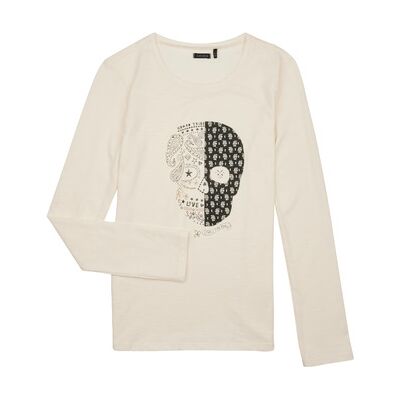 T-shirt enfant Ikks XV10272 Blanc 3 ans,6 ans filles - Publicité T-shirt enfant Ikks XV10272 Blanc 3 ans,6 ans filles - Publicité