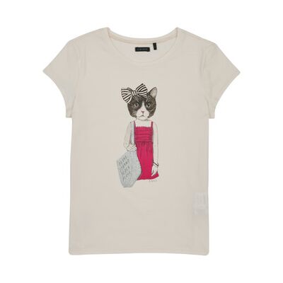 T-shirt enfant Ikks XW10062 Blanc 3 ans,5 ans,6 ans filles - Publicité T-shirt enfant Ikks XW10062 Blanc 3 ans,5 ans,6 ans filles - Publicité