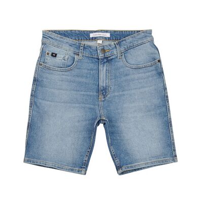 Short enfant Calvin Klein Jeans REG SHORT MID BLUE Bleu 12 ans,14 ans garcons - Publicité Short enfant Calvin Klein Jeans REG SHORT MID BLUE Bleu 12 ans,14 ans garcons - Publicité