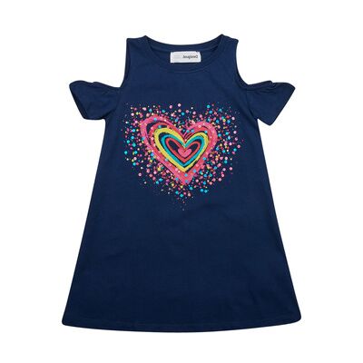 Robe enfant Desigual VEST_BLOOM Marine 3 / 4 ans,11 / 12 ans,5 / 6 ans,7 / 8 ans,9 / 10 ans filles - Publicité Robe enfant Desigual VEST_BLOOM Marine 3 / 4 ans,11 / 12 ans,5 / 6 ans,7 / 8 ans,9 / 10 ans filles - Publicité