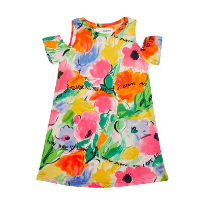 Robe enfant Desigual VEST_CAMPO Multicolore 3 / 4 ans,11 / 12 ans,5 / 6 ans,7 / 8 ans,9 / 10 ans filles - Publicité Robe enfant Desigual VEST_CAMPO Multicolore 3 / 4 ans,11 / 12 ans,5 / 6 ans,7 / 8 ans,9 / 10 ans filles - Publicité