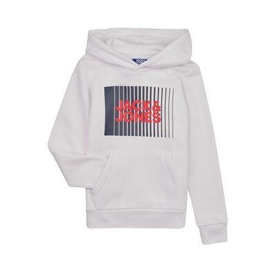 Sweatshirts à capuche Jack & Jones JJELOGO TEE LS ONECK 2 COL JNR Blanc 11 ans,13 ans,15 ans garcons - Publicité Sweatshirts à capuche Jack & Jones JJELOGO TEE LS ONECK 2 COL JNR Blanc 11 ans,13 ans,15 ans garcons - Publicité